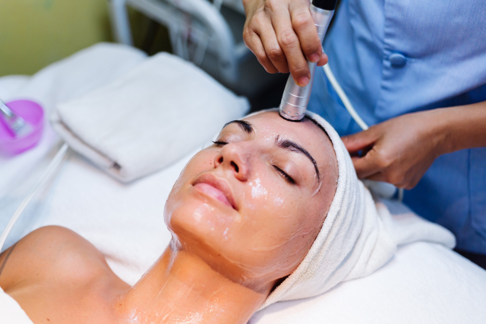 anti-ageing facial